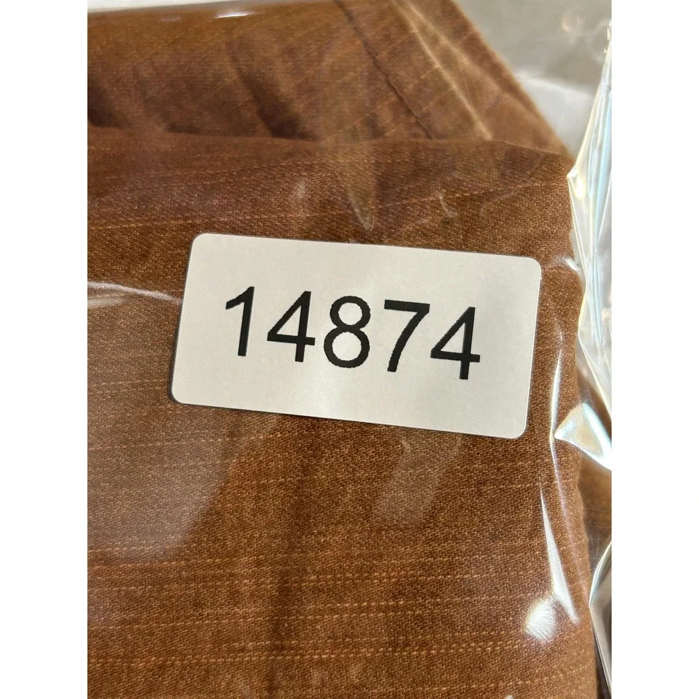 Gold Flava Jacket Womens 20 Brown Cotton Blend Button Front‎ Twill Unlined